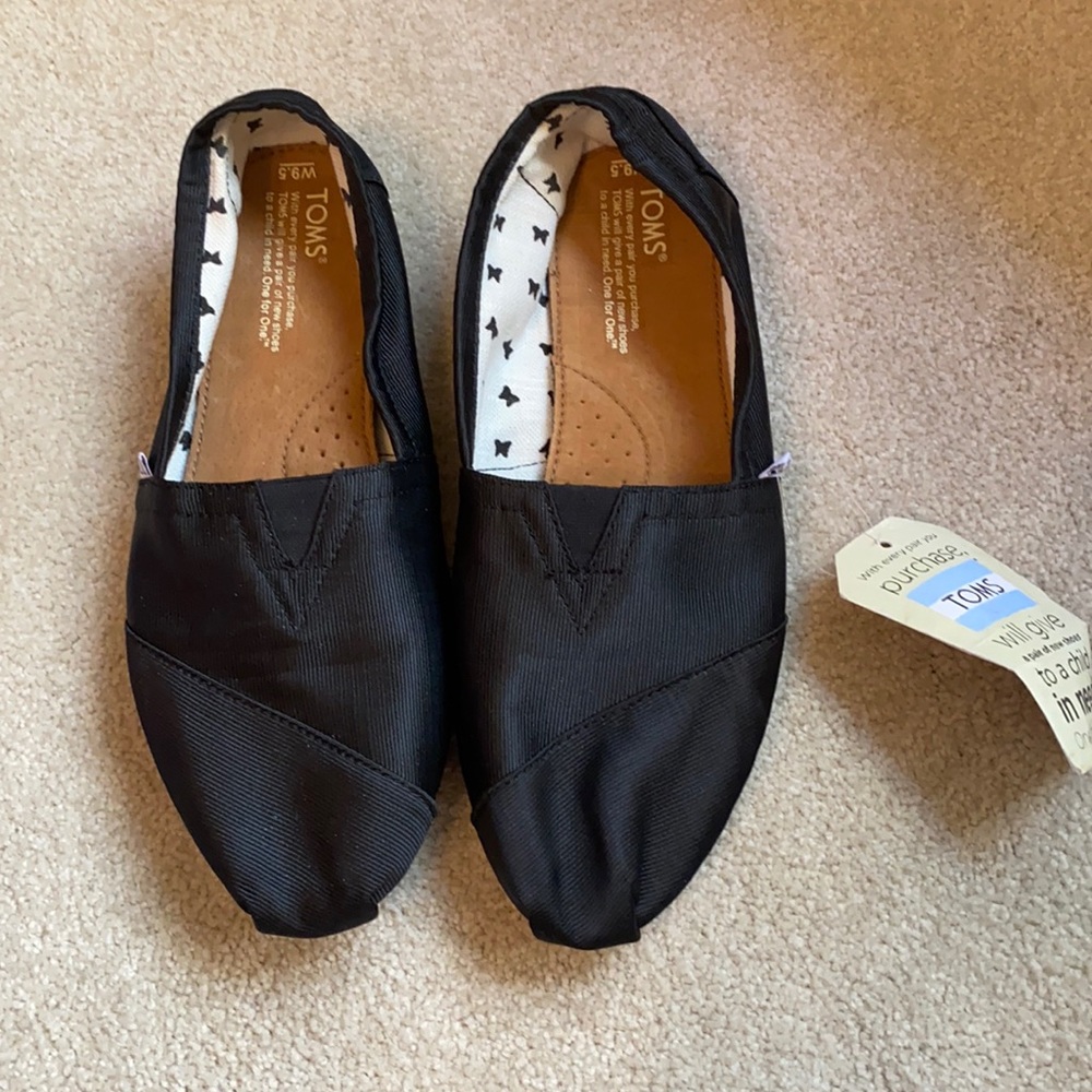 Black Toms Flats